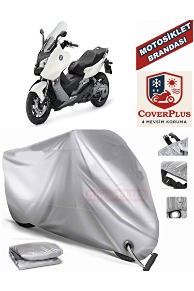 MotoEN Gray Lock Compatible Motor Tarpaulin Bmw C 600 Sport Motorcycle Tarpau...