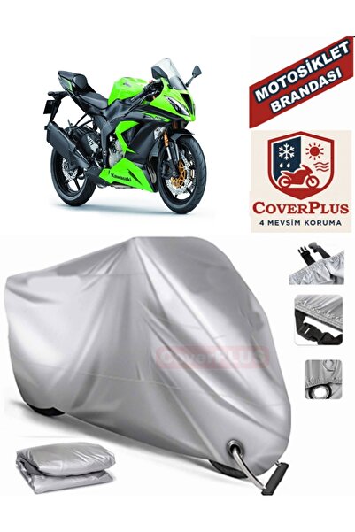 AutoZEL كاواساكي نينجا ZX-6R دراجة نارية القماش المشمع غطاء خيمة المحرك القما...