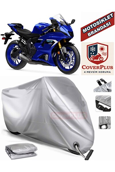 MotoEN Gray Lock Compatible Motor Tarpaulin Yamaha R7 Motorcycle Tarpaulin Co...