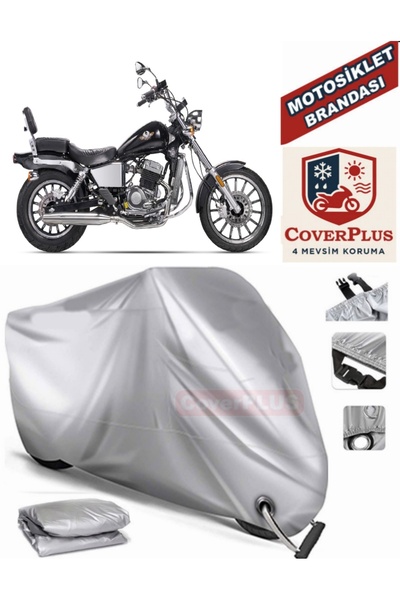 AutoZEL ريجال رابتور كلاسيك 125 غطاء من القماش المشمع للدراجة النارية (متوافق...