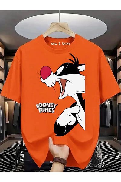 New Shine Slyvester Large Size Oversize T-Shirt