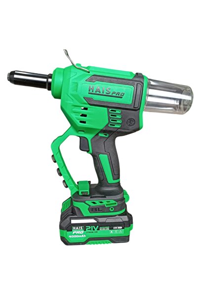 Hais HAISPRO Profesyonel Perçin Makinesi 21 V 4.0 Ah