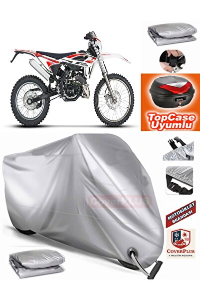MotoEN قفل رمادي متوافق مع Beta RR 50 Enduro Racing Tarpaulin Topcase الخلفي ...