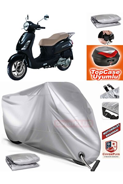 AutoZEL Sym Fiddle II 125 Topcase متوافق مع القماش المشمع للمحرك (الوصلة، متو...