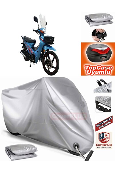 MotoEN Gray Lock Compatible Apachi Myra Tarpaulin Topcase Topcase Compatible ...