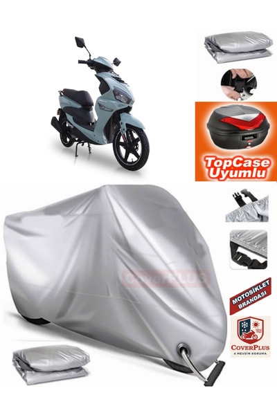 AutoZEL غطاء محرك السيارة المتوافق مع حقيبة Motolux W46 الخلفية (الوصلة، متوا...