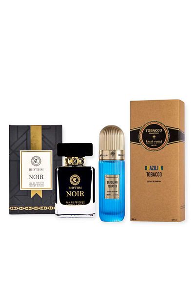 IBRAQ Ibrahim Al Qurashi's Brazilian Tobacco Ibraq with Rhythm Noir 200ml
