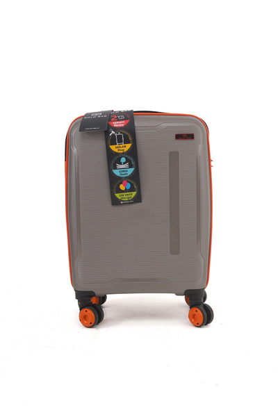 Solo Bag Kabin Boy Polipropilen Kırılmaz Pp Silikon Valiz 55 cm