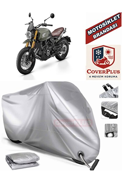 AutoZEL Seiemmezzo SCR غطاء من القماش المشمع للدراجة النارية (متوافق مع القفل)