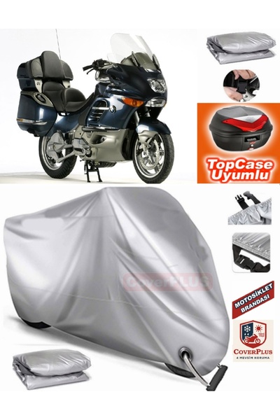 AutoZEL Bmw K 1200 LT غطاء خلفي متوافق مع القماش المشمع للمحرك (الوصلة، متواف...