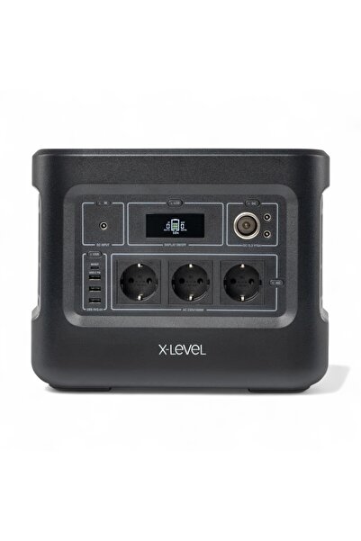 X-Level 320000mAh Taşınabilir Güç İstasyonu,1024Wh,1000W Saf Sinüs,LiFePO4,8 Çıkış Portu,Led Lamba XPS1005
