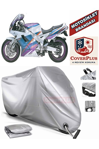 MotoEN Gray Lock Compatible Motor Tarpaulin Yamaha Fzr 1000 Motorcycle Tarpau...