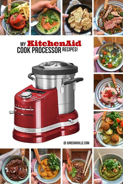Kitchenaid 5KCF0103BCA Artisan Cook Processor Candy Apple Artisan Range