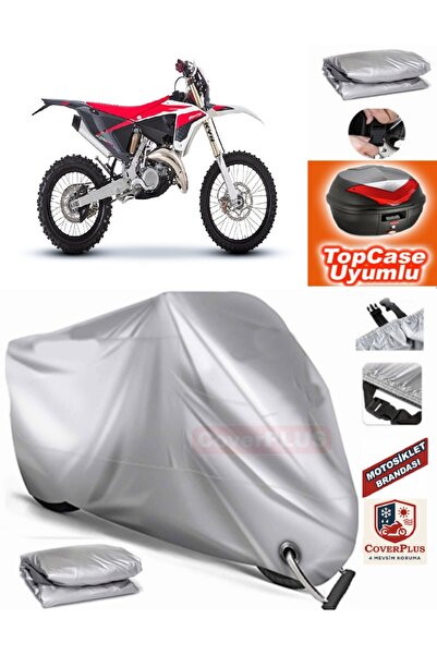 MotoEN قفل رمادي متوافق مع XE 125 Enduro 2T قماش القنب Topcase الخلفي حقيبة م...
