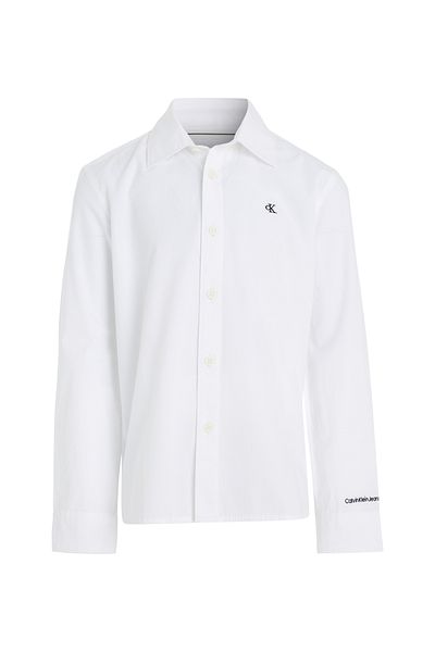 Calvin Klein Boys White Regular Ceremony Shirt