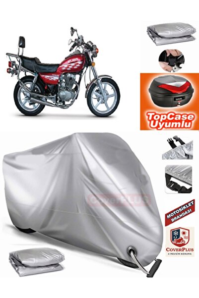 MotoEN قفل رمادي متوافق مع Kuba KB150-25 Max Tarpaulin Topcase Backbag متوافق...