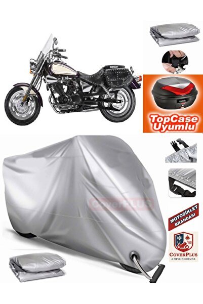 AutoZEL Keeway Land Cruiser 250 حقيبة خلفية متوافقة مع القماش المشمع للمحرك (...