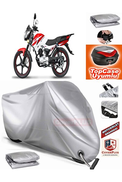 MotoEN Gray Lock Compatible Yuki Fifty 50 Tarpaulin Topcase Backpack Compatib...