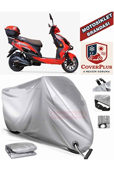 MotoEN Gray Lock Compatible Motor Tarpaulin Arora Tdr 371 Z Motorcycle Tarpau...