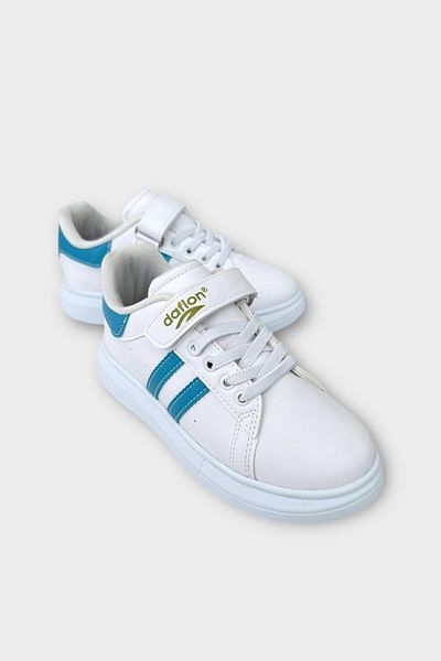 Liger Children's Antomic Sole Comfort Sole Sports Shoes White - Blue