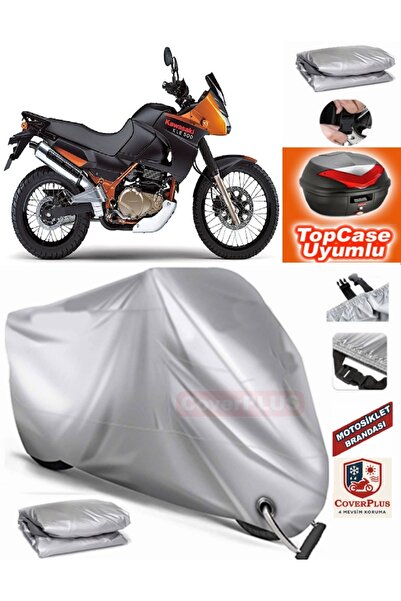 AutoZEL غطاء محرك متوافق مع الحقيبة الخلفية Kawasaki KLE 500 (متوافق مع التوص...