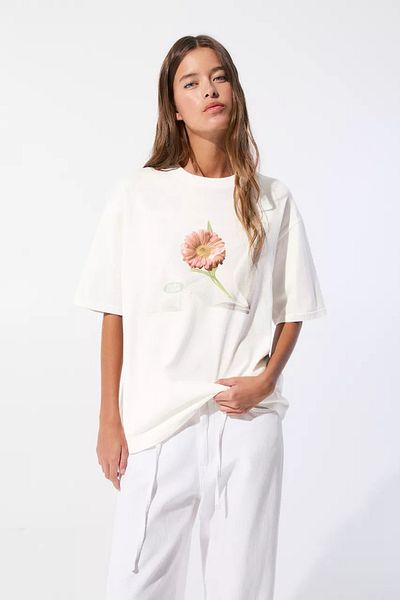 JANSO GROUP - TRICOU FEMEIE BUMBAC MÂNECĂ SCURTĂ IMPRIMAT MĂRIME OVERSIZE