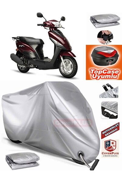 MotoEN قفل رمادي متوافق مع Kuba Golf 100 من القماش المشمع Topcase الخلفي المت...