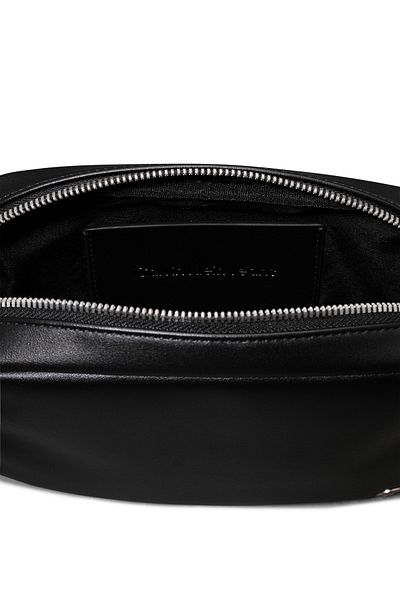 Calvin Klein Men Black Jeans Hardware Zip Pouch