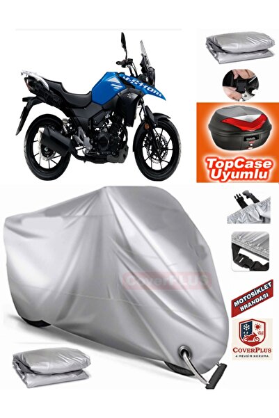 AutoZEL سوزوكي V-Strom 250 غطاء محرك خلفي متوافق مع غطاء المحرك (الوصلة، القف...