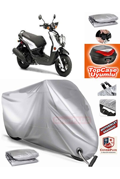MotoEN قفل رمادي متوافق مع Ramzey QM 125T-10E قماش القنب Topcase الخلفي حقيبة...