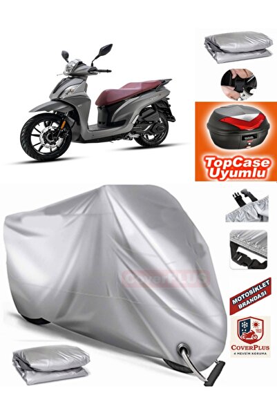 AutoZEL Sym Symphony 200i ABS الخلفية المتوافقة مع القماش المشمع للمحرك (الوص...