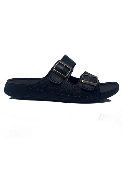 ayaktarz Enova Men's Buckle Adjustable Comfortable Stylish Outward Men's Slippers