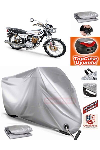 MotoEN قفل رمادي متوافق مع حقيبة Kuba Cheetah 150R قماش ذهبي علوي من القماش ا...