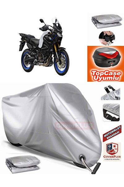 MotoEN Gray Lock Compatible Yamaha Xt 1200Z Super Tenere Tarpaulin Topcase Re...