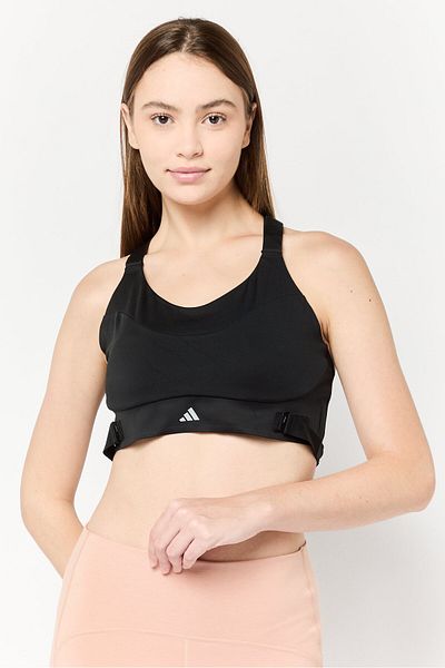 adidas Women Padded Fastimpact Luxe High Support Sports Bra, Black