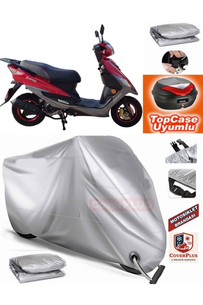 AutoZEL Arora AR 50-6 Capirossi حقيبة خلفية متوافقة مع القماش المشمع للمحرك (...