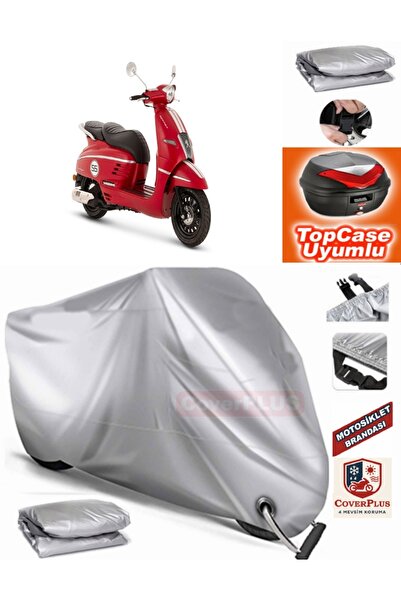 AutoZEL بيجو جانجو 50 غطاء محرك السيارة المتوافق مع الحقائب الخلفية (الوصلة، ...