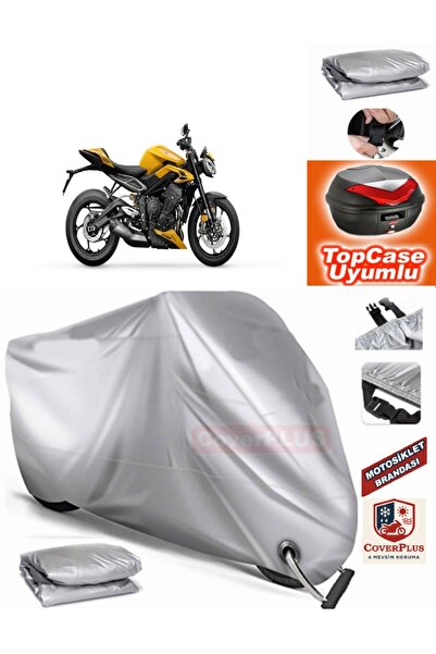 AutoZEL غطاء محرك السيارة المتوافق مع حقيبة Triumph Street Triple R الخلفية (...