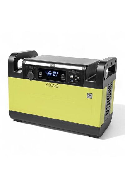 X-Level 378000mAh Taşınabilir Güç İstasyonu,1209Wh,1200W Saf Sinüs,LiFePO4,7 Çıkış Portu,Led Lamba XPS1003