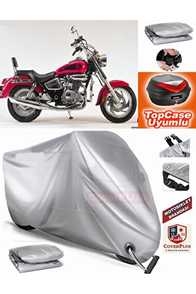 AutoZEL Kanuni Caracal 200 غطاء خلفي متوافق مع القماش المشمع للمحرك (الوصلة، ...