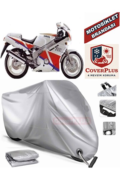 MotoEN Gray Lock Compatible Motor Tarpaulin Yamaha Fzr 600 Motorcycle Tarpaul...