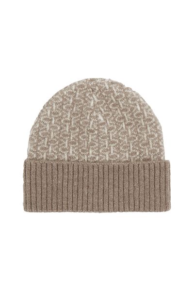 Calvin Klein Calvin Klein Women Brown Monogram Fold Turn U Cap