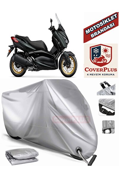 MotoEN قماش القنب المتوافق مع القفل الرمادي لدراجة Yamaha X-Max 250 Tech Max ...
