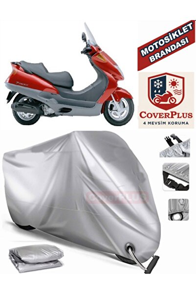 MotoEN Gray Lock Compatible Motor Tarpaulin Honda Fes 250 Foresight Motorcycl...