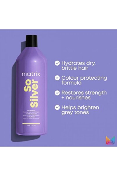 Matrix Matrix So Silver Conditioner for blonde and gray hair, Women, 1000 ml