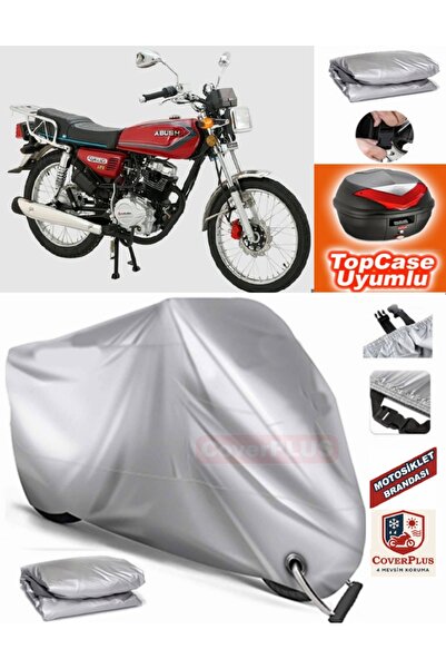 AutoZEL Abush CGA 100i غطاء من القماش المشمع للدراجة النارية (متوافق مع القفل)