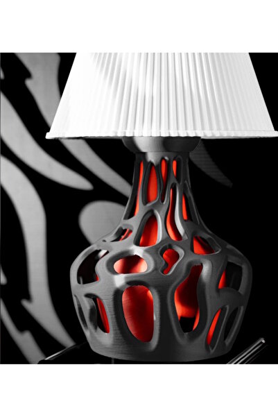 ÇınarETicaret Modern Decorative Lampshade, Stylish Table Lamp, Bedroom, Living Room and Office Lighting 3D