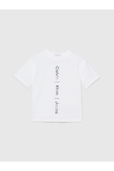Calvin Klein Calvin Klein Men White Short Sleeve T-Shirt