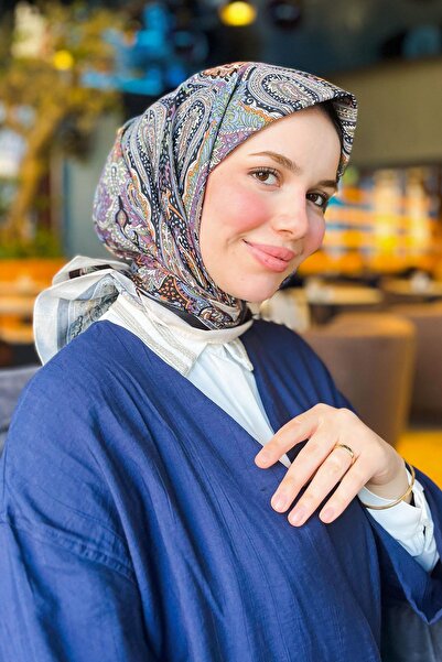 Sultan Eşarp Φουλάρι από φρέσκο ​​βαμβάκι Sultan - Αυθεντικό σχέδιο - SFE004-11