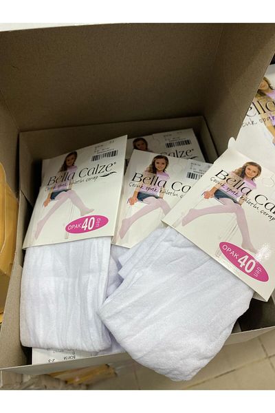 Bella Calze Girl's Tulle Pantyhose 6Lo